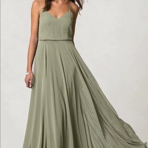 Jenny Yoo Inesse in Sage